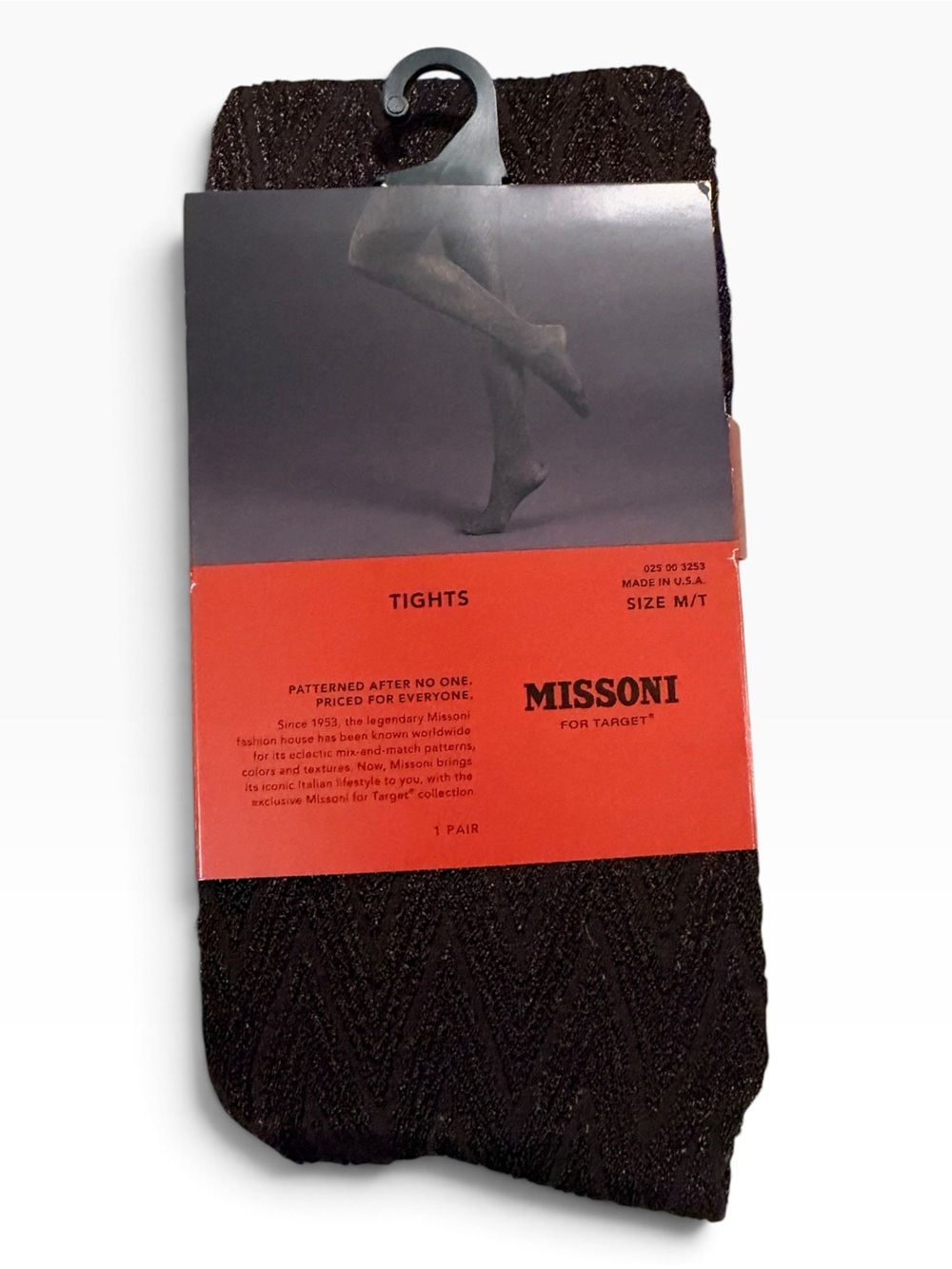 Missoni for Target Women's Brown Patterned Tights - Size M/T